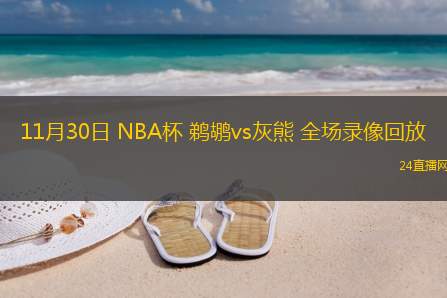 11月30日 NBA杯 鵜鶘vs灰熊 全場錄像回放